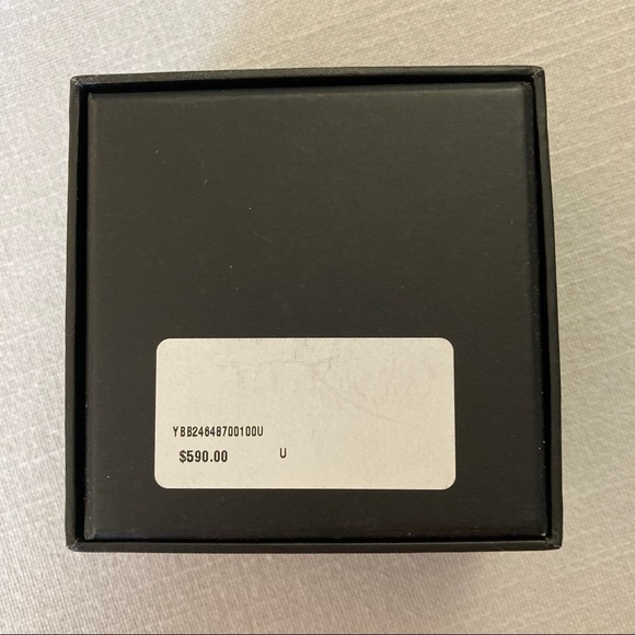 Gucci Sterling Silver Heart Cut-Out G Charm Logo Chain Bracelet 8” New Box $590 - Picture 15 of 15